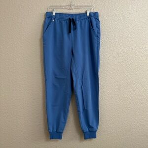 Figs Tansen Jogger Scrub Pants Ceil Blue Size M